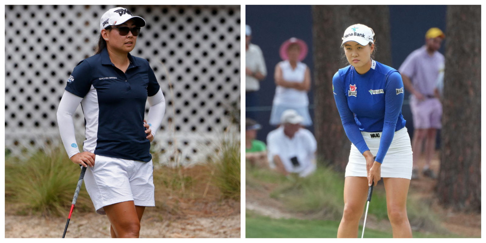 Minjee Lee and Mina Harigae share Women's US Open 36-hole lead